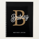 Search for planners Black and gold