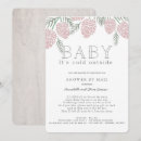 Search for pine cone invitations Winter