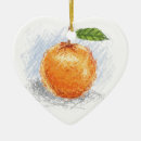 Search for orange fruit christmas tree decorations Fresh