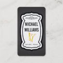 Search for black guy business cards Moustache