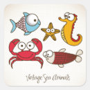 Search for cartoon crabs stickers Sea creatures