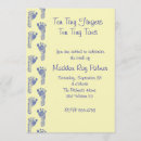 Search for foot print baby shower invitations Feet