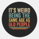 Search for same same stickers Old people