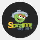 Search for grouch stickers Oscar the grouch