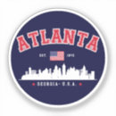 Search for atlanta skyline stickers America