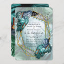 Search for turquoise engagement party invitations Gold