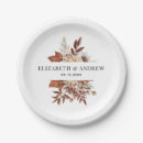 Search for floral wedding plates Terracotta