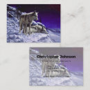 Search for wild chubby business cards Grey wolf