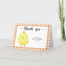 Search for chicken thank you cards Yellow
