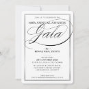 Search for gala dinner invitations Sophisticated