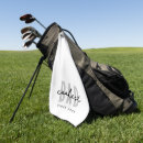 Search for christmas golf towels Black and white