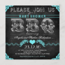 Search for bbq baby boy shower invitations Chalkboard