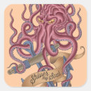 Search for vintage octopus stickers Ocean