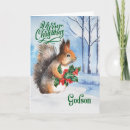 Search for squirrel christmas cards Nature
