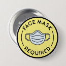 Search for face mask badges Coronavirus