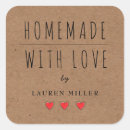 Search for homemade with love stickers Cute