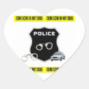 Search for crime scene stickers Law enforcement