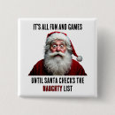 Search for santa claus badges Funny