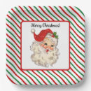 Search for nostalgic christmas plates Santa