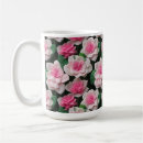 Search for peony flowers mugs Pink floral