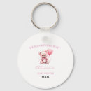 Search for baby shower key rings Teddy bear