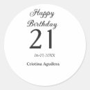 Search for 21st stickers 10 20 30 40