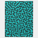 Search for labyrinth blankets Black