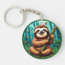 Search for sloths key rings Cartoon