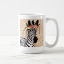 Search for zebra face mugs Stripes