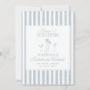Search for martini hens party invitations Blue