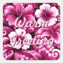 Search for hawaiian flower stickers Hibiscus