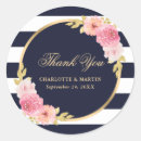 Search for gold and navy stickers Bridal shower