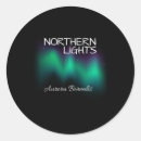 Search for celestial light stickers Aurora borealis