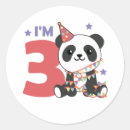 Search for cute 3rd birthday stickers Girl