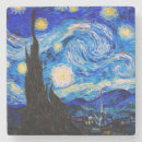 Search for impressionism coasters The starry night