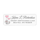 Search for pencil return address labels Cat