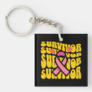 Search for survivor key rings Cancer fighter