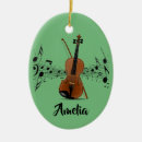 Search for instruments oval christmas tree decorations Music