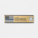 Search for metal door signs Police department