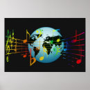 Search for world music posters Globe