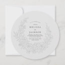 Search for floral circle wedding invitations Wreath