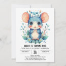 Search for mouse invitations Watercolor