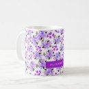 Search for purple watercolor mugs Floral