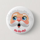 Search for ho ho holiday badges Cartoon