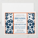 Search for basketball bar bat mitzvah invitations Star of david