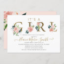 Search for pretty in pink baby shower invitations Cute