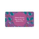 Search for exotic flower return address labels Flowers