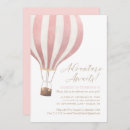 Search for adventure birthday invitations Hot air balloon