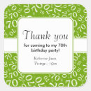 Search for 70th seventy 70 years old stickers Thank you