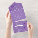 Search for lavender and green wedding invitations Purple